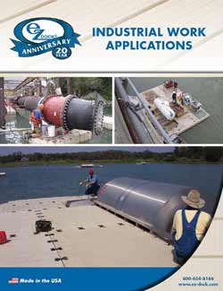EZ-Dock industrieel werkvlot